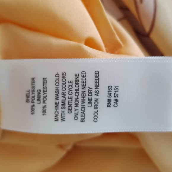 Eliza J Sunny Yellow Floral Halter Maxi Dress Size 2 – Like New - Picture 12 of 12